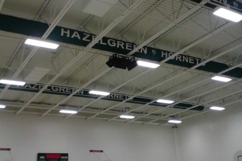 Custom ADC Fabric Duct at Hazelgreen School
