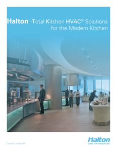 thumbnail of Halton Total Kitchen HVAC Solutions Brochure