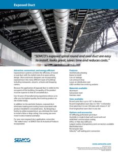 thumbnail of SEMCO – exposed duct