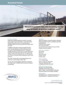 thumbnail of Semco – Acoustic Panels Flyer