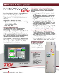 thumbnail of TCI – HGA Active Harmonic Filter Brochure