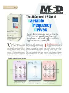 thumbnail of Yaskawa ABCs of VFDs