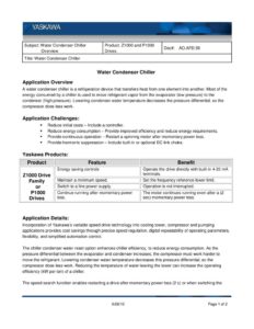 thumbnail of Yaskawa Chiller Application Note