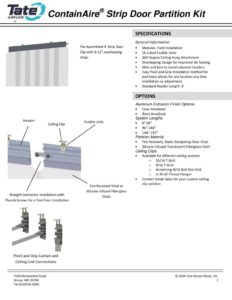 thumbnail of tate-containaire-strip-doordata-sheet r1