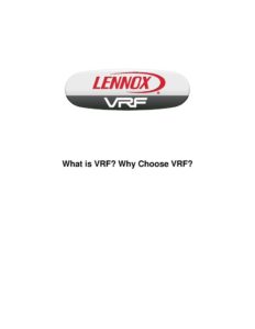thumbnail of Lennox – What is VRF White Paper